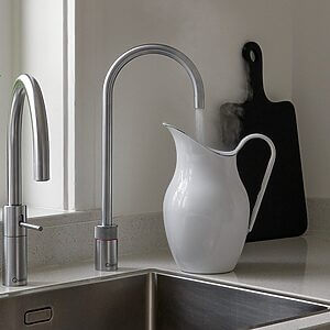 Quooker Nordic Round Mischbatterie Verchromt