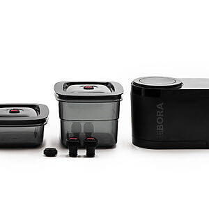BORA QVac Vacuum Sealing Set All Black